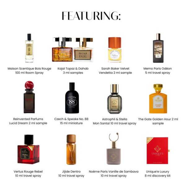 Le Parfum Chapter 7 Experience Box Contents